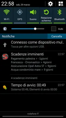 Scadenze android App screenshot 2